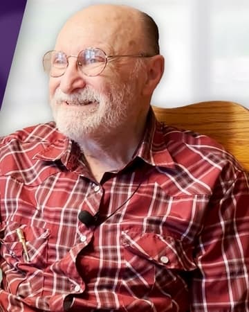 Portrait of Ronald W., a Comfort Health client.