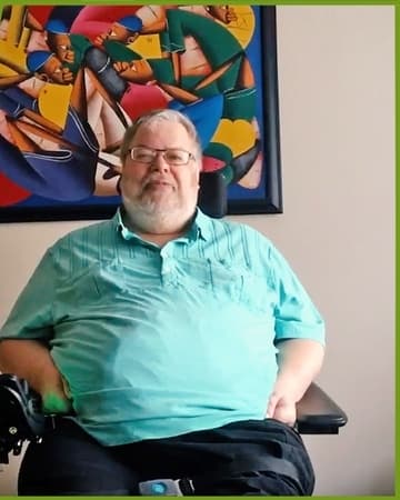 Portrait of Steven, a Comfort Health client.