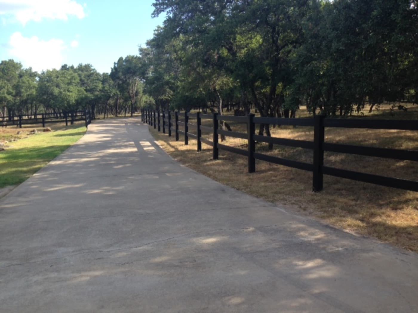 Gardner Fence Aluminum fencing — installed