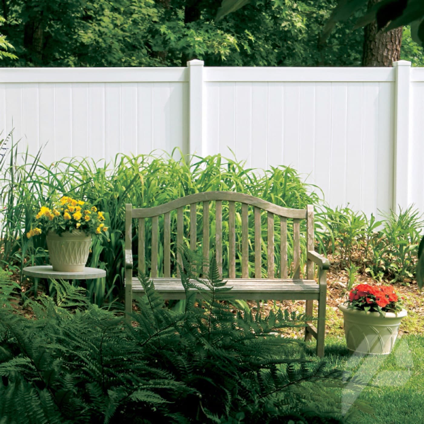 Backyard refuge · privacy