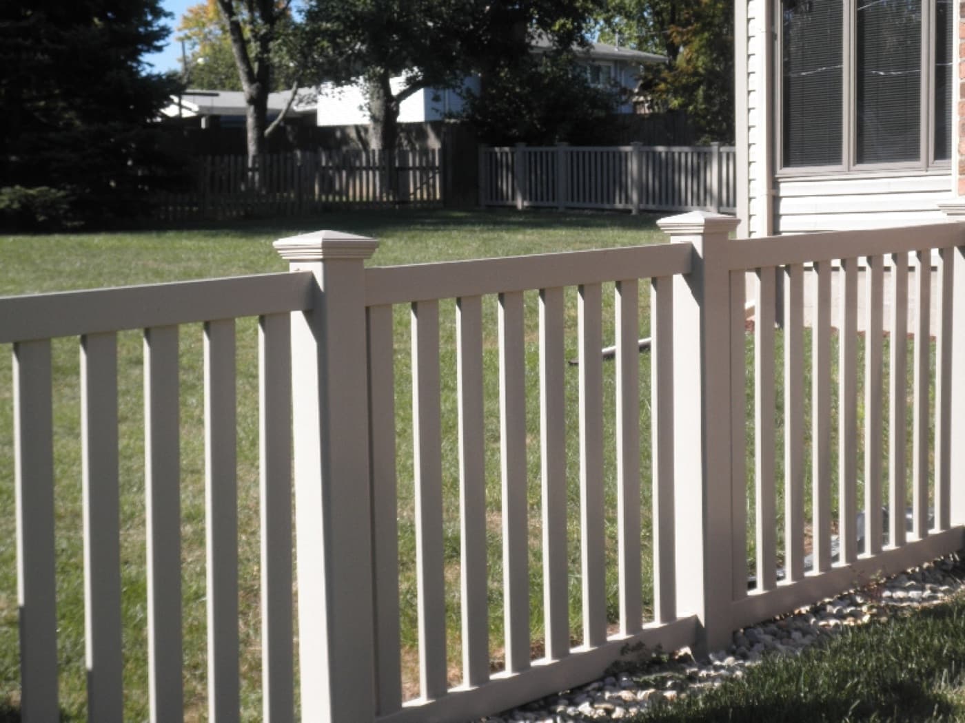 Gardner Fence Picket fencing — installed