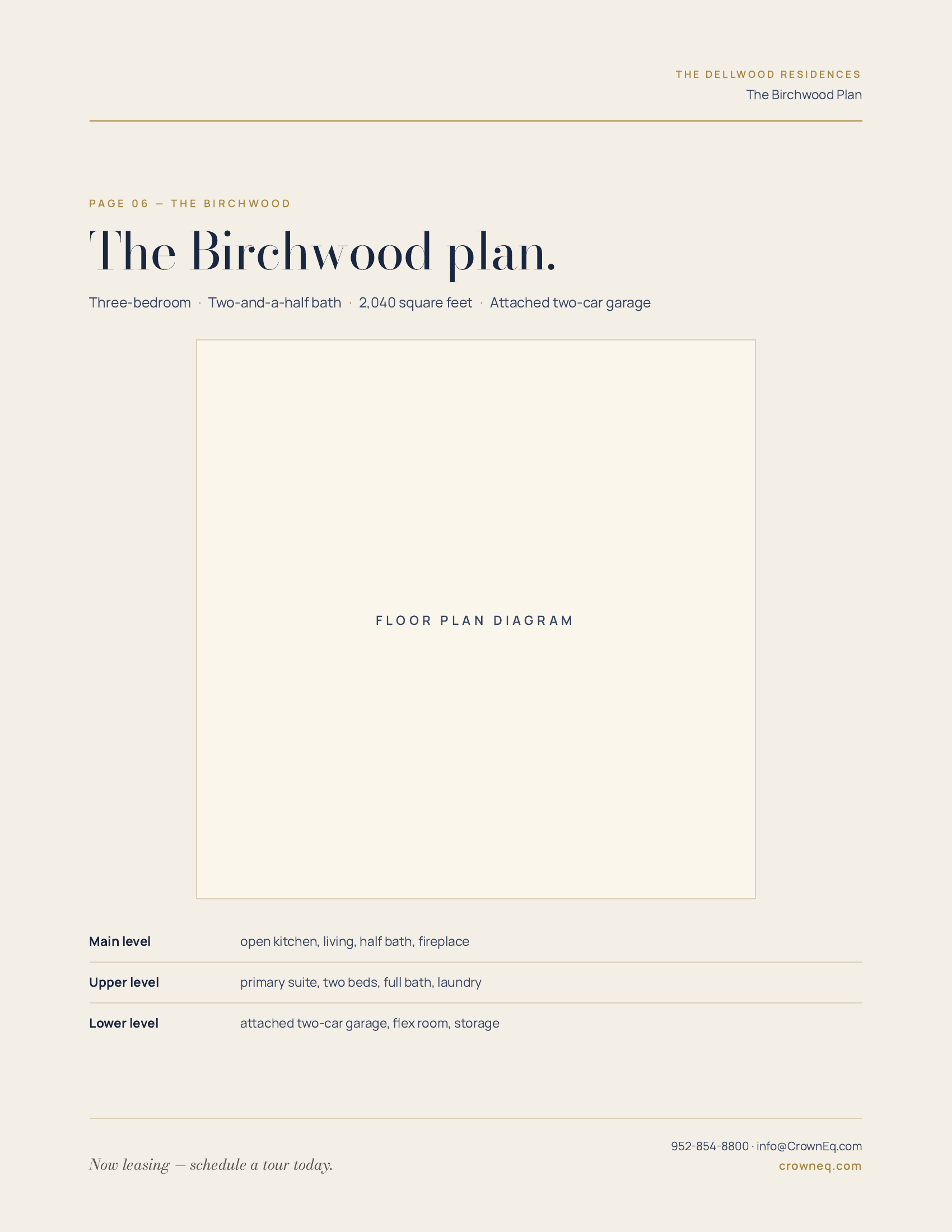 The Dellwood Residences — interior spread